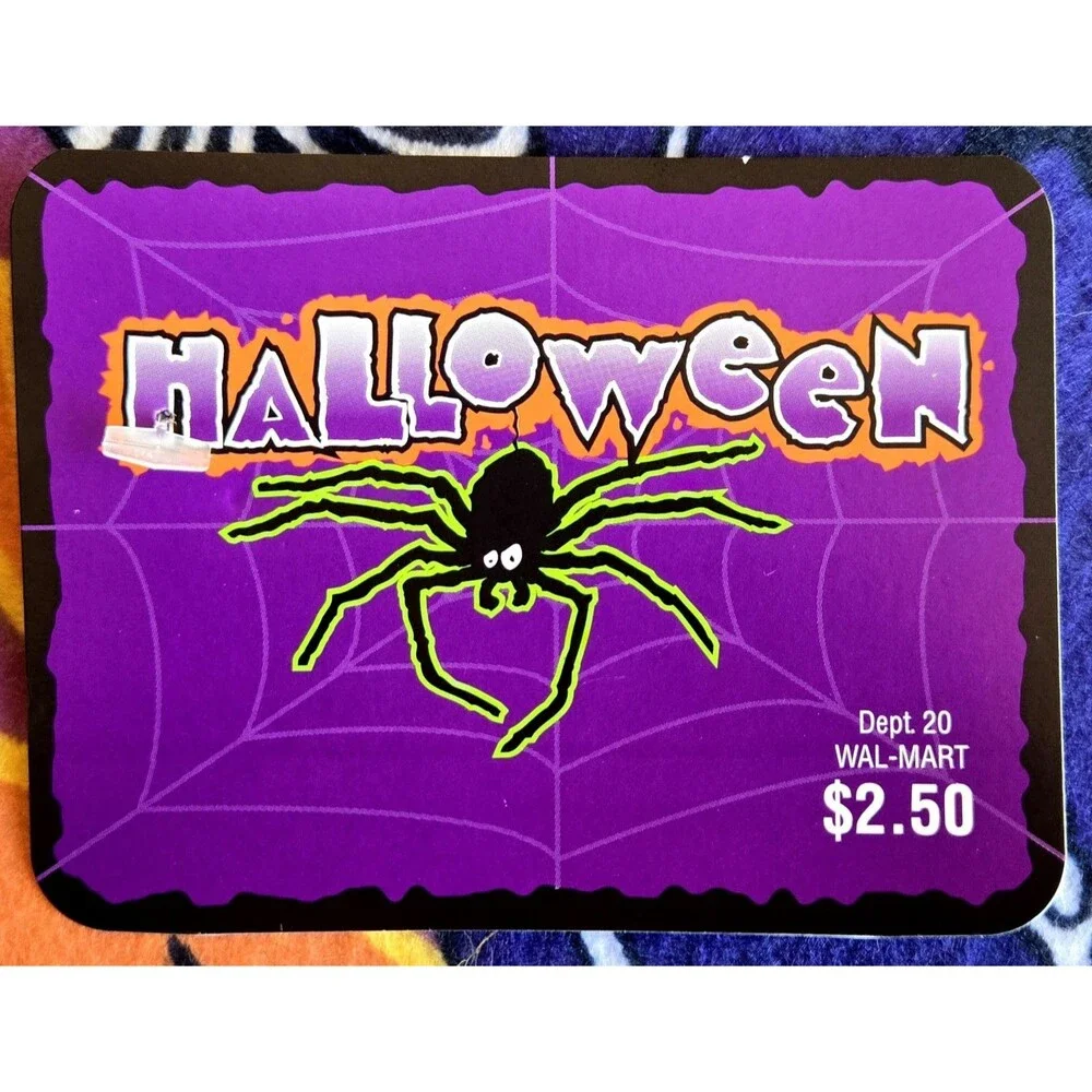 VTG 90s Halloween Rug Indoor Outdoor Accent Mat 28